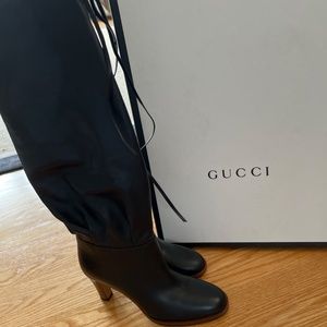 COPY - Gucci deauvilles knee high boots NWT/og box/protector bags for each boot